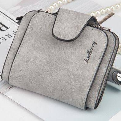 Портмоне Гаманець Baellerry Forever Mini N2346, невеликий жіночий гаманець у подарунок. HN-919 Колір: сірий | Зображення 5