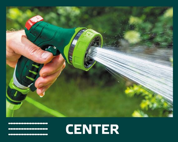 Зрошувач Verto пістолетний зі з'єднувачами та конектором 1/2" 15G713 | Зображення 1