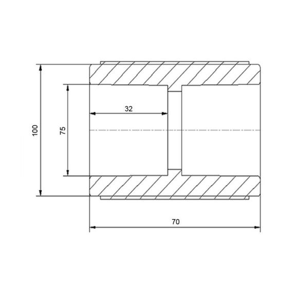 Муфта PPR Blue Ocean 75 | Зображення 1