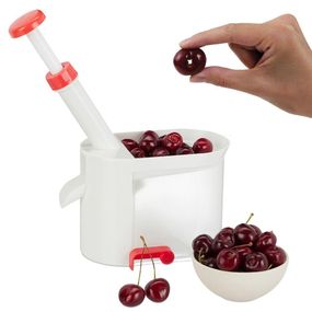 Машинка для удаления косточек из вишни, черешни, оливок, Helfer Hoff Cherry / Ручной выниматель вишневых