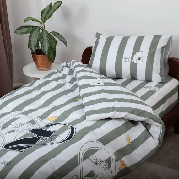Постільна білизна підліткова ТЕП Soft dreams Котячі легенди 2-04191-29913 150х215 см | Зображення 4