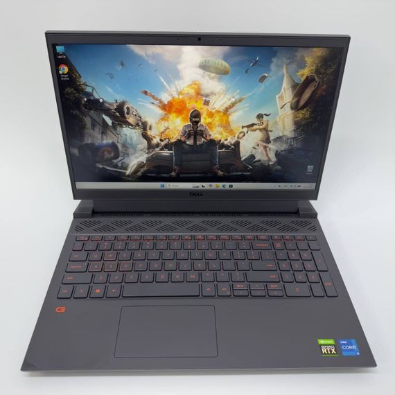Игровой ноутбук Dell G15 5511 / 15.6" (1920x1080) IPS / Intel Core i5-11400H (6 (12) ядер по 2.7 - 4.5 GHz) / 16 GB DDR4 / 512 GB SSD / nVidia GeForce RTX 3050, 4 GB GDDR6, 128-bit / WebCam б/у + Подарок Мышка и коврик | Зображення 2