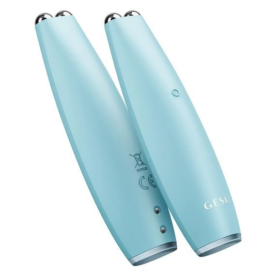 Микротоковая ручка для подтяжки кожи лица GESKE MicroCurrent Face-Lift Pen 6в1 white, Бирюзовый | Зображення 5