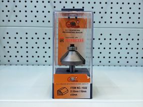Фреза ГЛОБУС 1022 D40 крайкова конусна