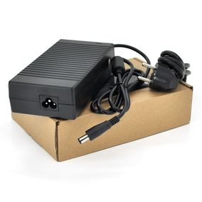 Блок живлення MERLION для ноутбука DELL 19.5V 9.5A (185 Вт) штекер 7.4 * 5.0 мм, довжина 0,9 м + кабель живлення