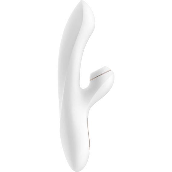 Вакуумний вібратор-кролик Satisfyer Pro Plus G-Spot Rabbit, перший кролик із вакуумом та вібрацією | Зображення 1