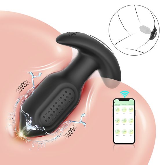Анальна пробка з вібро Bliss APP - Vibrating Anal Plug | Зображення 4