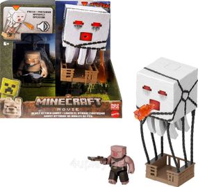 Игровой набор Майнкрафт в кино Воздушный шар из Гаста Оригинал Minecraft Movie Blast Attack Ghast