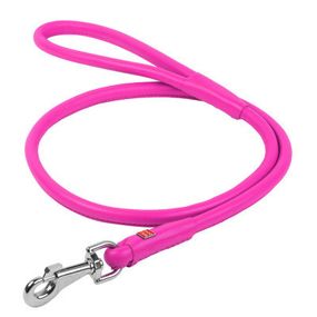 Поводок для собак WAUDOG Glamour круглый L d 13 мм Д 122 см розовый (33797)