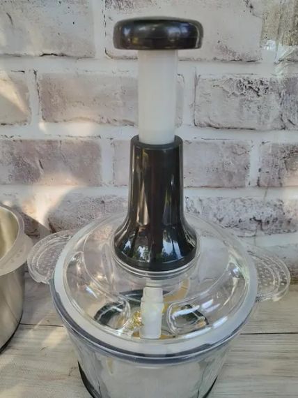 Подрібнювач кухонний Zepline ZP-00219 комплект із 2 чашами скло та металева 3.2 л чоппер 3000 Вт | Зображення 4