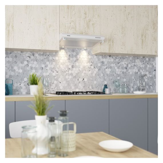 Витяжка кухонна Eleyus BONA ІІ LED SMD 60 WH | Зображення 8