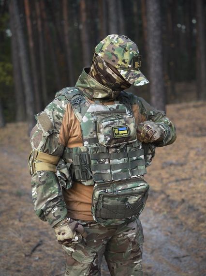 Плитоноска швидкого скидання з боковими карманами + 5 підсумків та рюкзак мультикам | Зображення 2