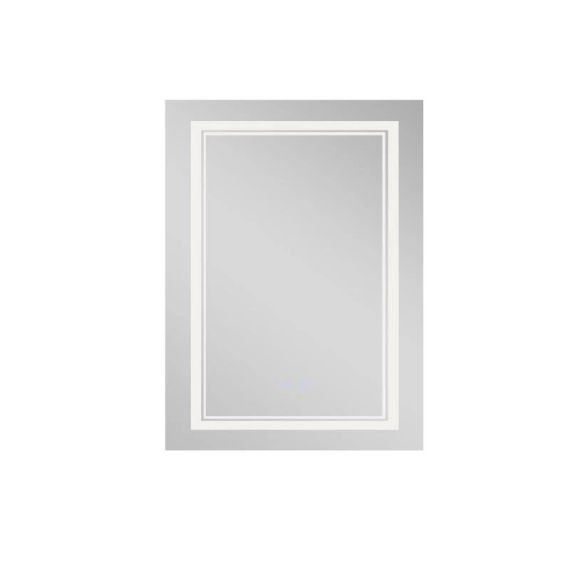 Дзеркало Qtap Cardinal 600х800 з LED-підсвічуванням Touch, з антизапотіванням, з димером, рег. темп. кольору (3000-6500K) | Зображення 2