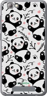 Чохол на ZTE A610 Панди "4318u-433-2448"