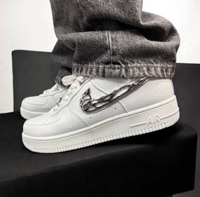 Кросівки білі Air Force 1 Low ‘Molten Metal Silver / аір форс весна / літо / осінь nkaf12