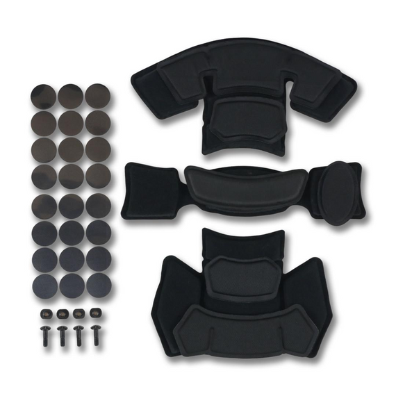 Підвісна система + подушки для шолому Team Wendy Cam Fit (R) GEN.2 V2 Чорний | Зображення 2