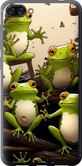 Чехол на Asus ZenFone 4 Max ZC520KL Жабки "5656u-1242-17620"