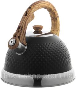 Чайник Ofenbach Whistling Kettle Black 2.7л нержавеющая сталь со свистком, черный NB-100305BL