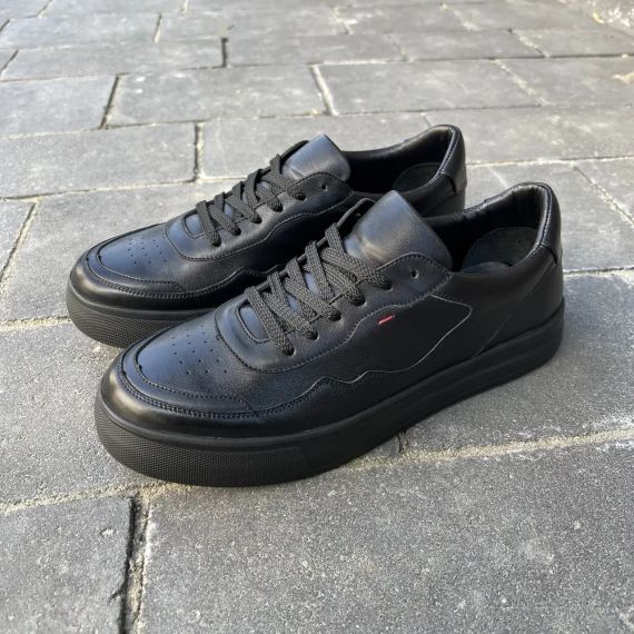 Шкіряні кеди на масивній підошві для чоловіків 43 розмір | Зображення 2