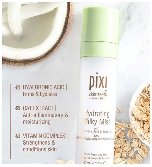 Молочний тонік - міст для обличчя PIXI Hydrating Milky Mist 80 мл | Зображення 1