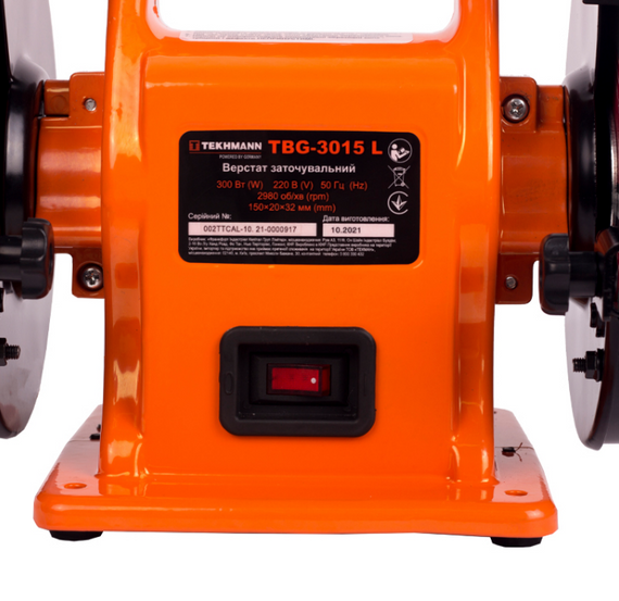 Верстат заточувальний TBG-3015 L Tekhmann | Зображення 4