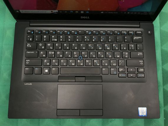 Ноутбук Б-клас Dell Latitude 7480 / 14" IPS Touch / Core i5-7300U (2(4) ядра по 2.6-3.5GHz) / 8GB DDR4 / 256GB SSD / HD Graphics 620 / WebCam / HDMI б/в | Зображення 6