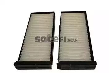 Фільтр салону Lancer IV 1.3-1.8 95-03/Pajero 2.5-3.0 2000- (2 шт.), PURFLUX (AH3552)