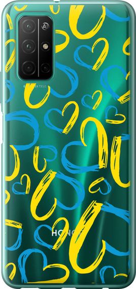 Чехол на Huawei Honor 30S Сердца UA "5292u-1897-17620"
