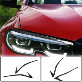 Вії на фари (2018-2022, Карбон) для BMW 3 серія G20/21 2018- рр
