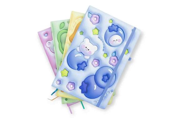 Блокнот на гумці Kiddy sweet А5 761254ML 13.6×20.8 см, 80л.,тверда обкладинка | Зображення 3