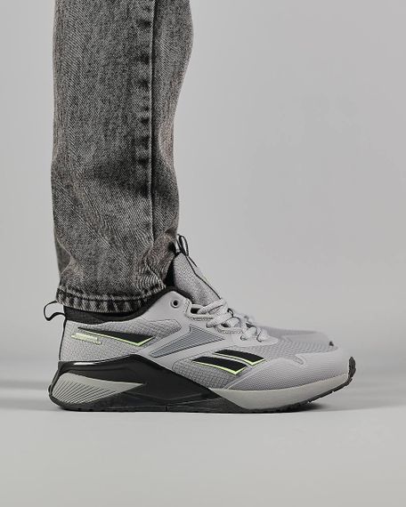 Зимові чоловічі кросівки R2eeb2ok Nano X2 Fleece Light Grey Black , фліс , В'єтнам 46 29.5 см | Зображення 4