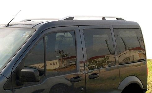 Рейлінги CROWN (сірий мат) Максі база для Ford Connect 2002-2006 рр | Зображення 1