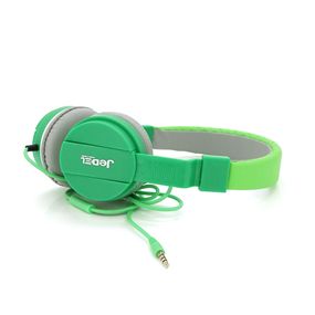 Навушники провідні Jedel WAVE6, з мікрофоном, Green, Box