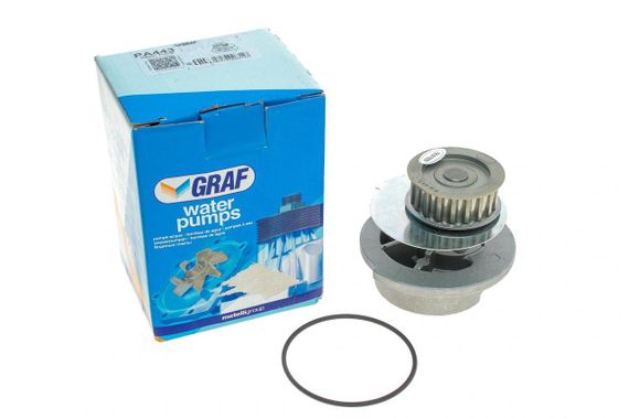 Помпа води Opel Corsa A Kadett E Vectra A Ascona C 1.4i S Si 1.6i GSI 86-95 19z  B B  8 лоп  PA443 | Зображення 3