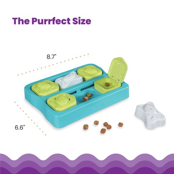 Розвиваюча іграшка для котів Outward Hound Kitty Cube Puzzle for Cats | Зображення 2