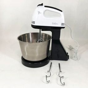 Миксер с дополнительными насадками Suntera SMX-504 300 Вт, Миксер ручной мощный кухонный LG-69