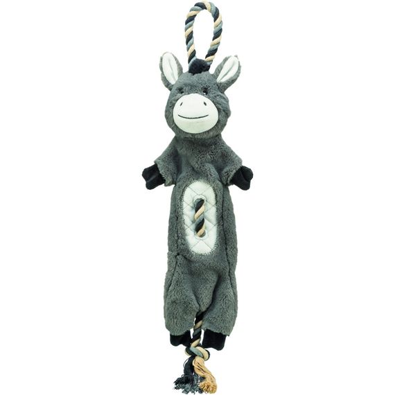 Іграшка Trixie для собак Віслюк плюшевий з перероблених матеріалів 66 см