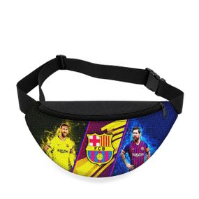 Дитяча сумка-бананка Lionel Messi Barcelona 32х15 см на пояс або через плече (5863)