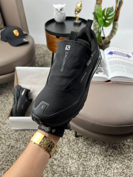 Кросівки Salomon Odyssey ELMT Advanced Black White (Gore-Tex) , В'єтнам 42 26.5 | Зображення 9