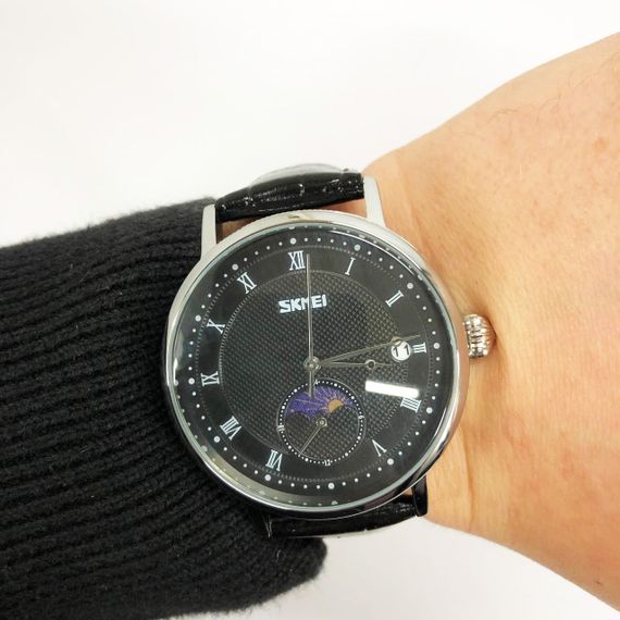 Годинник наручний чоловічий SKMEI 9308BKBK, оригінальний чоловічий годинник, фірмовий спортивний годинник | Зображення 1