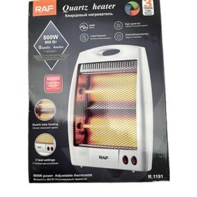 Инфракрасный тепловентилятор обогреватель RAF R.1191 QUARTZ HEATER 800 Вт белый (24373-1191_537)