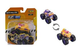 Машинка-трансформер Flip Cars 2 в 1 Монстр-трак Горилла (EU463875A-04)