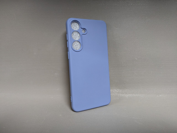 Samsung Galaxy S25 FE | Протиударний чохол Wave | Soft Touch | Лавандовий