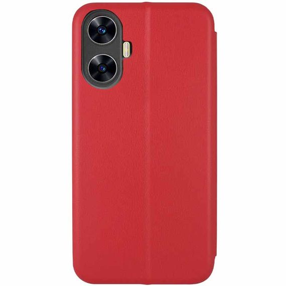 Шкіряний чохол-книжка Classy для Realme C55 Червоний | Зображення 1