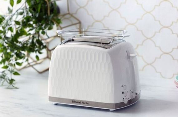 Тостер Russell Hobbs 26060-56 Honeycomb White | Зображення 7