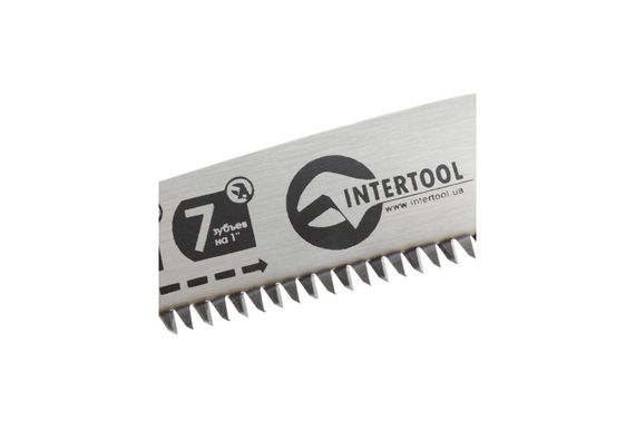 Ножовка садовая Intertool - складная 180 мм 7 зубьев х 1" (HT-3142) | Зображення 5