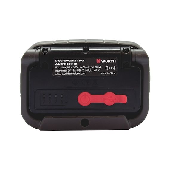 Ліхтар акумуляторний ERGOPOWER Mini, LED, 1000 lm | Зображення 2