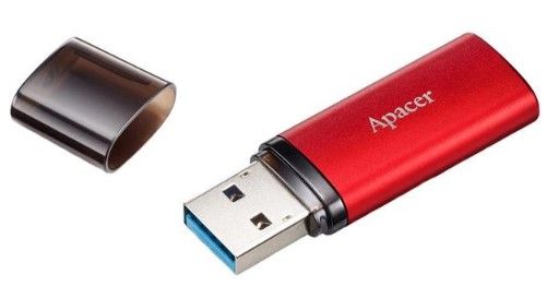 Flash Drive Apacer AH25B 64GB USB 3.2 (AP64GAH25BR-1) Red | Зображення 2