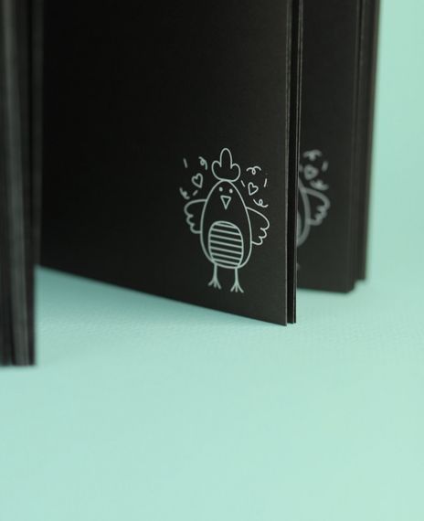 Блокнот 4Profi Artbook "Spoony" chiken 40 листов  формат В6 902750 | Зображення 2