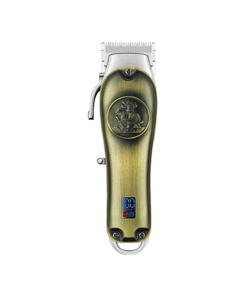 Машинка для стрижки волосся VGR V-658 Salon series акумуляторна бездротова Bronze | Зображення 1